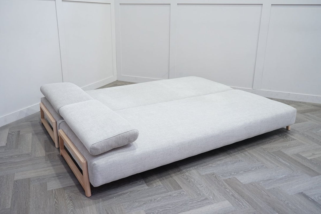 Duplet Daybed, Chenille Weave Light Grey