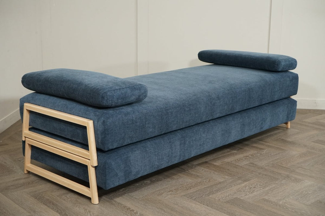 Duplet Daybed, Easy Clean Chenille Navy