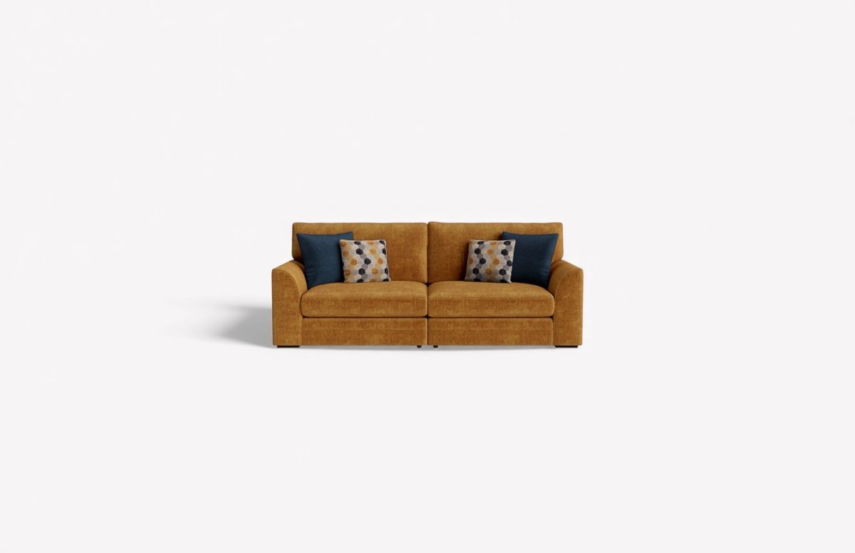 Emilia Large 4 Seater Fabric Sofa