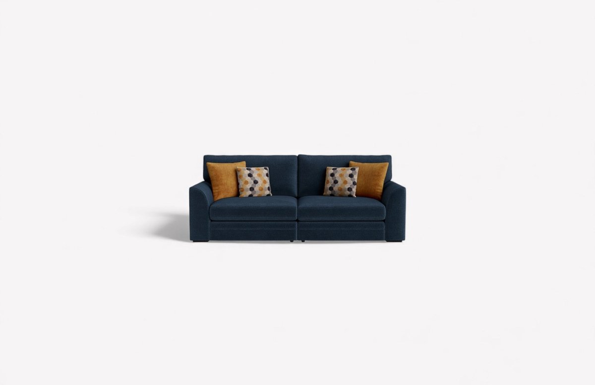 Emilia Large 4 Seater Fabric Sofa