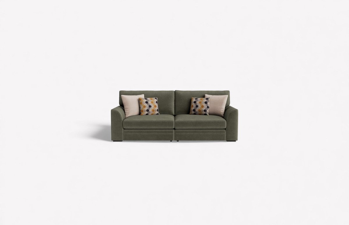 Emilia Large 4 Seater Fabric Sofa