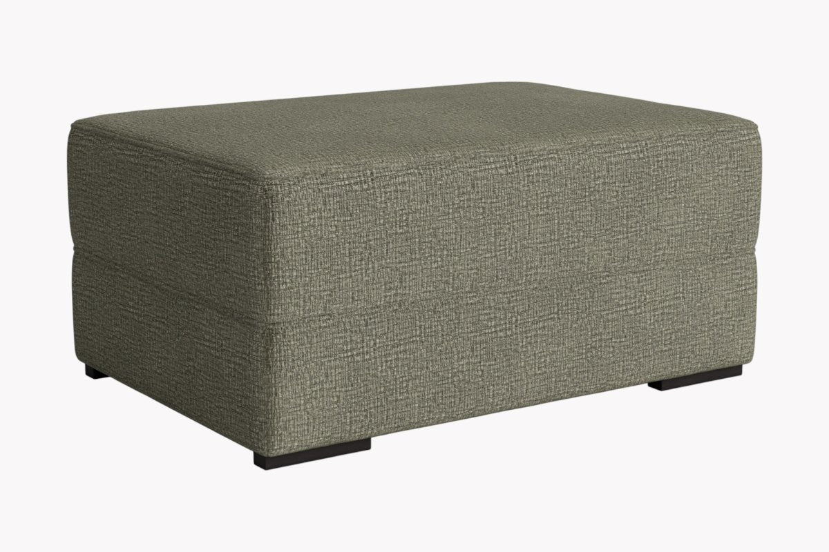 Emilia Large Fabric Footstool