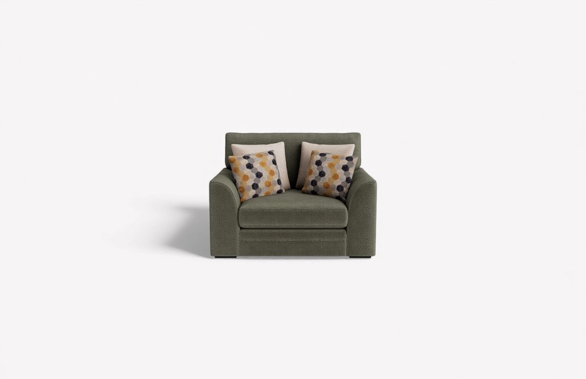 Emilia Large Fabric Loveseat