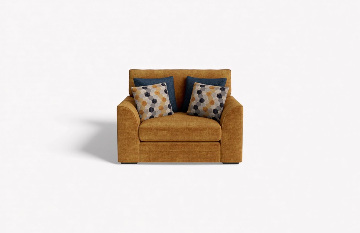 Emilia Large Fabric Loveseat