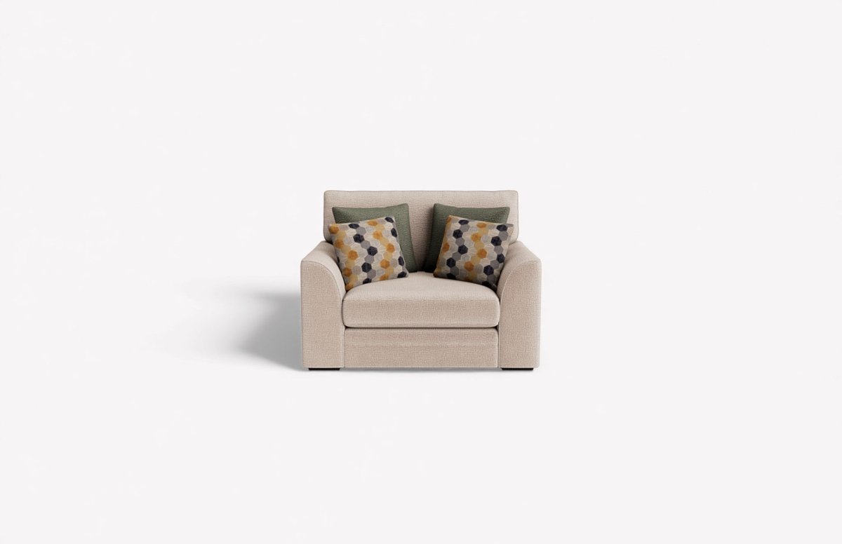 Emilia Large Fabric Loveseat