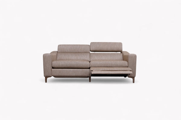 Enzo 3 Seater Electric Recliner Sofa, Roto Wicker