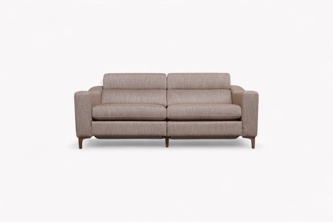 Enzo 3 Seater Electric Recliner Sofa, Roto Wicker