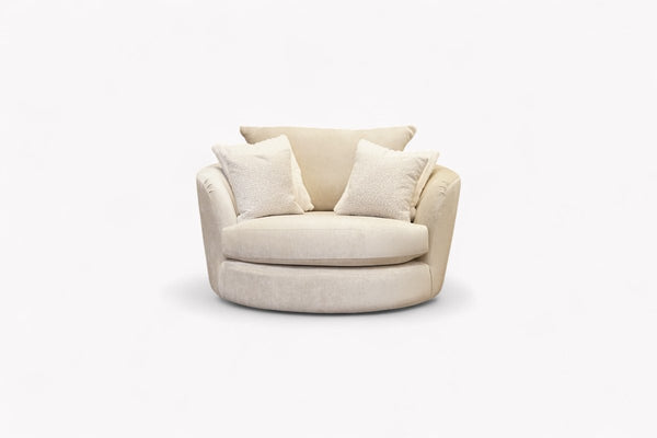 Floyd Swivel Chair, Dusk Platinum