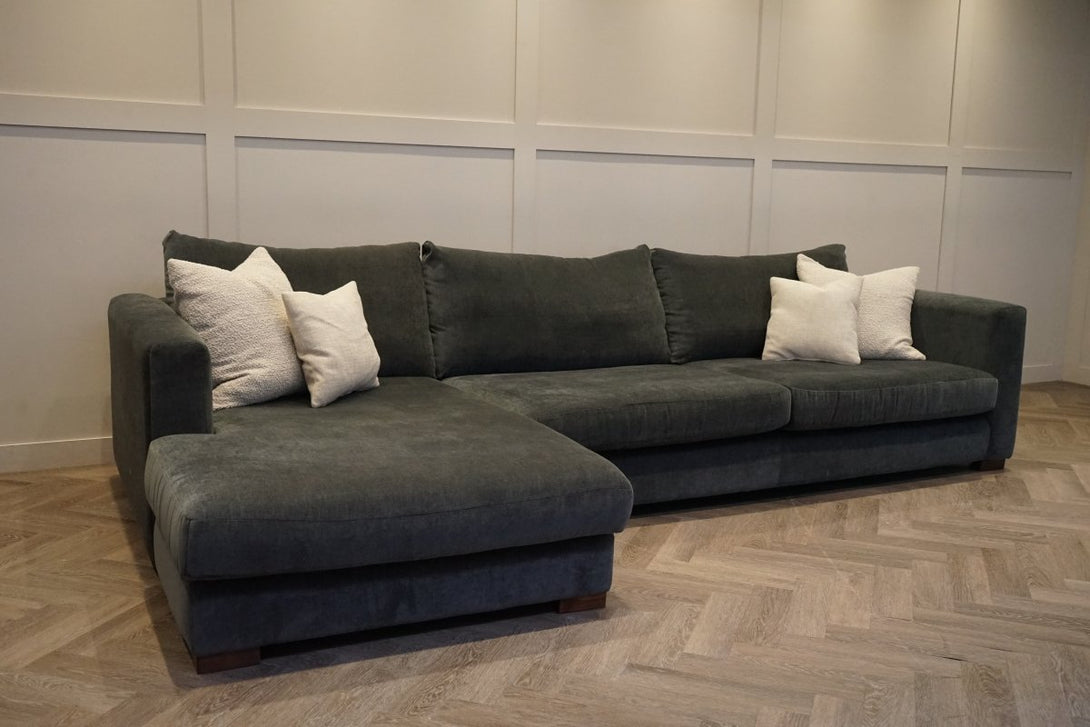 Fortnum LHF Corner Chaise Sofa, Dusk Slate