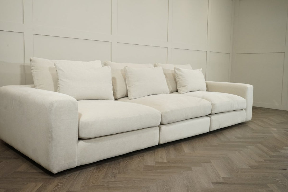 Genevieve Large 3 Seater Sofa, Tuscan Ivory