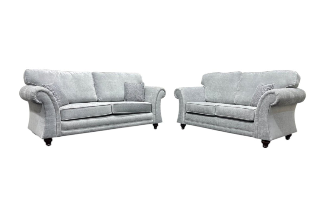 Grosvenor 3 Seater & 2 Seater Sofas, Zara Smoke