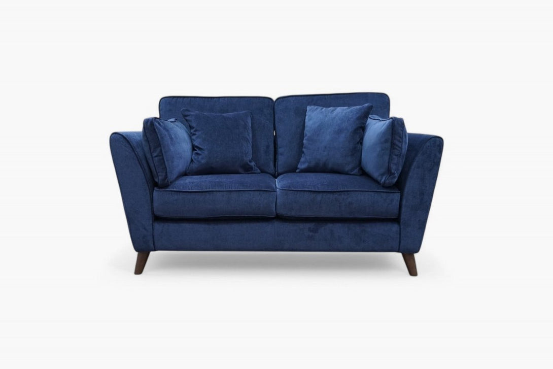 Halle 2 Seater Sofa, Dusky Indigo