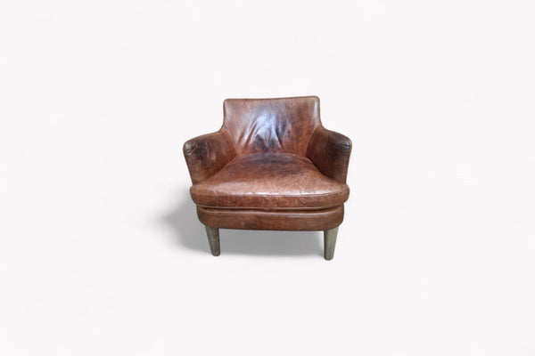 Halo Little Captain Leather Armchair