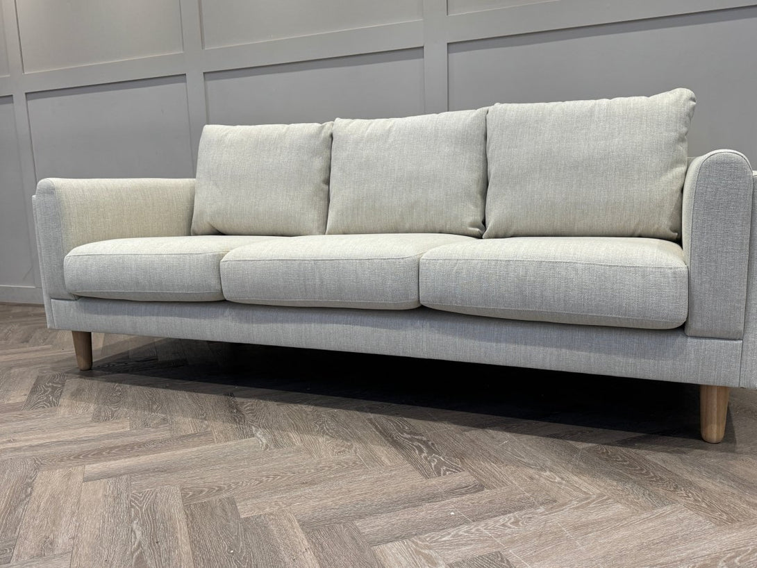 Harbour Grand 3 Seater Sofa, Aquaclean Matilda Natural