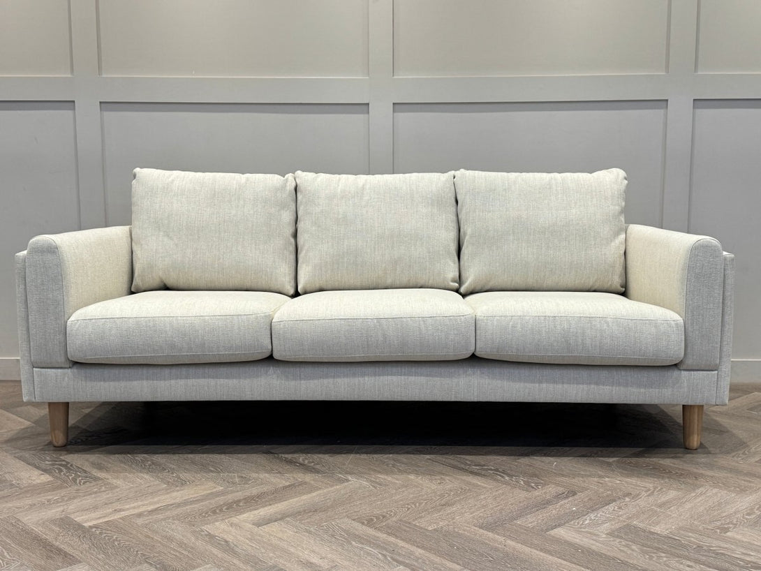 Harbour Grand 3 Seater Sofa, Aquaclean Matilda Natural