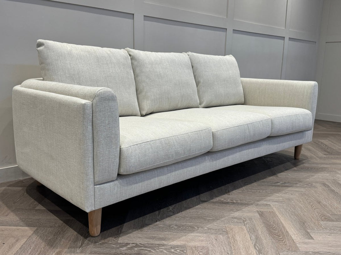 Harbour Grand 3 Seater Sofa, Aquaclean Matilda Natural