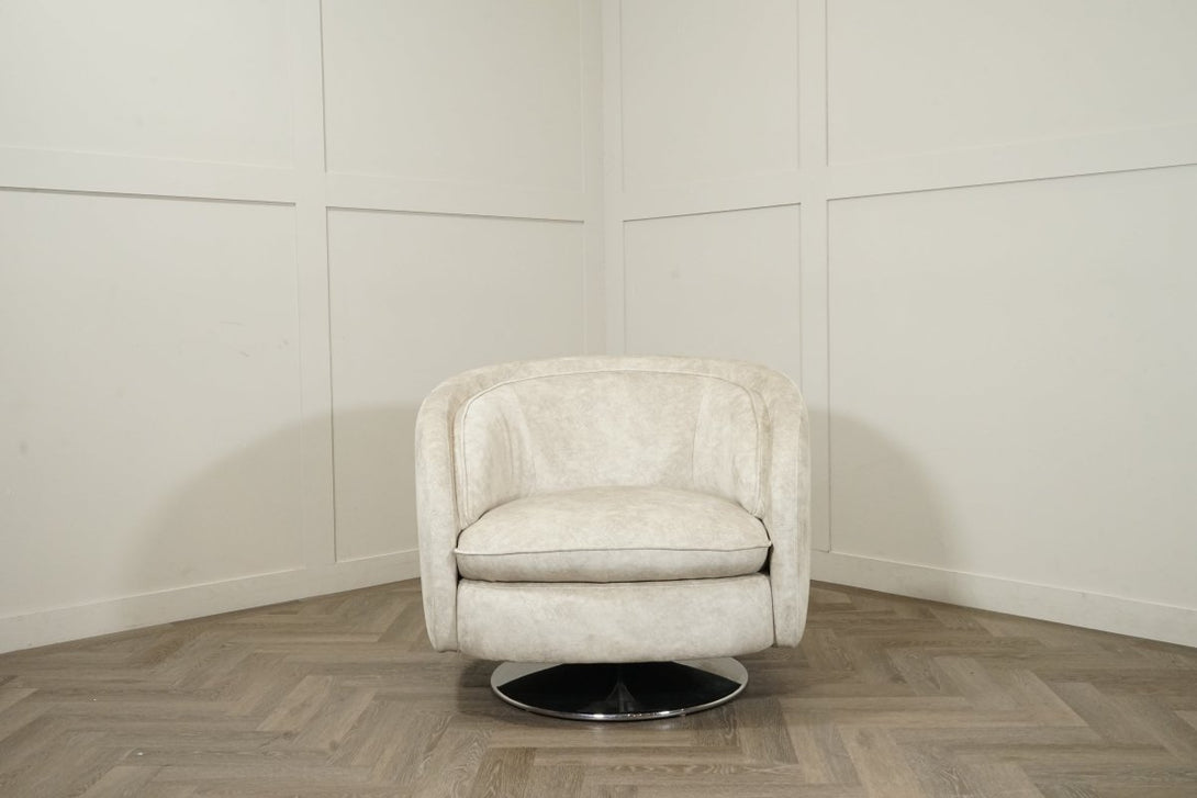 Haven Swivel Chair, Dapple Oatmeal