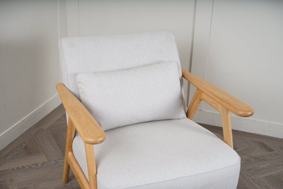 Hendricks Armchair, Edie Grey