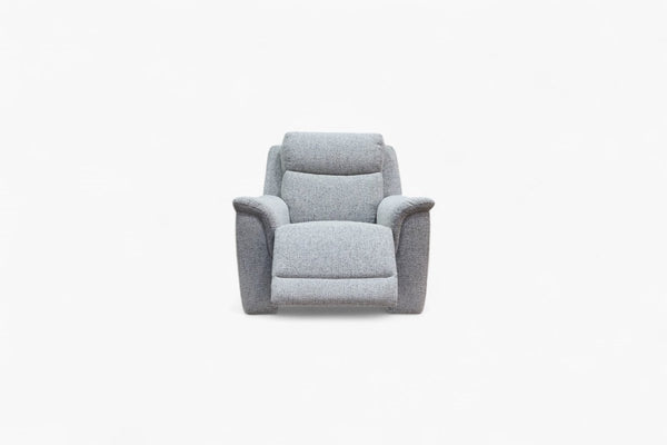 Henley Armchair Power Recliner, Heather Grey