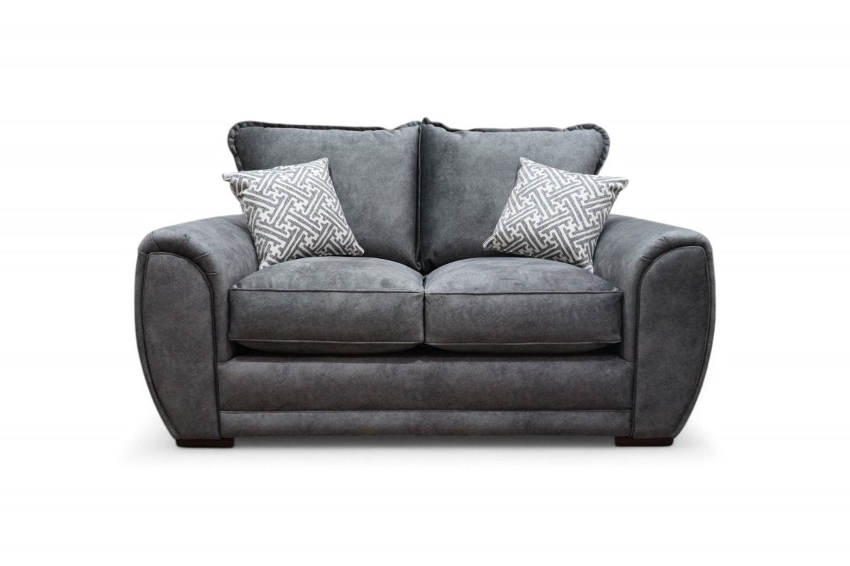 Hourglass Fabric 2 Seater Sofa