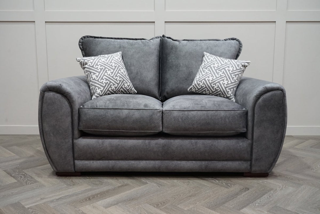 Hourglasss 2 Seater Sofa, Dapple Mink