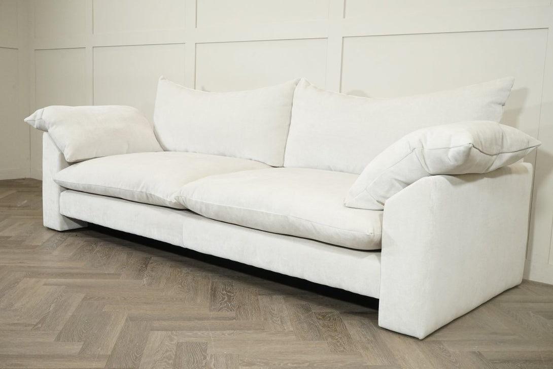 Hoxton 4 Seater Sofa & Snuggler Chair, Dusk Ecru