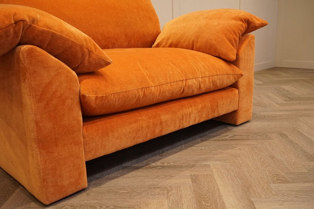 Hoxton Snuggler Chair, Dusk Chenille Marmalade