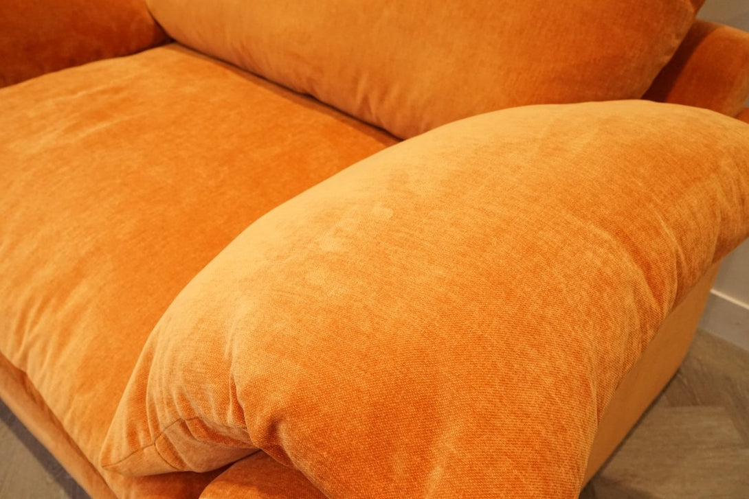 Hoxton Snuggler Chair, Dusk Chenille Marmalade