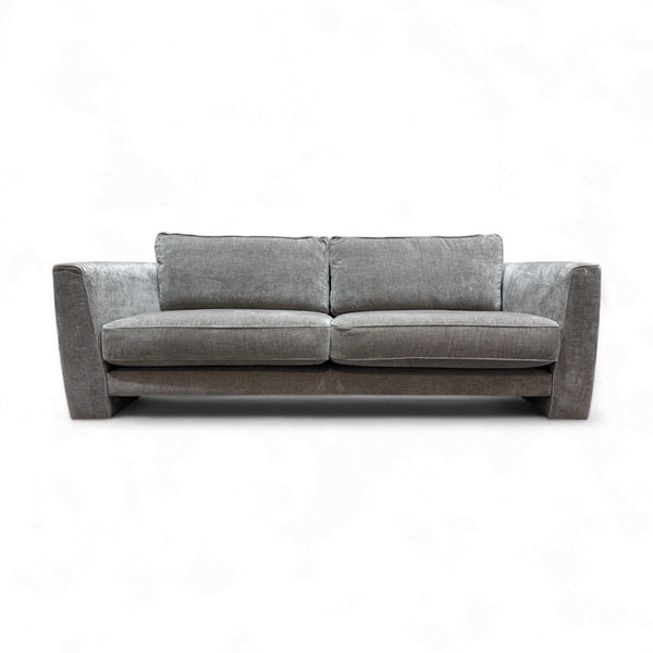 Huxham 4 Seater Sofa, Chenille Taupe