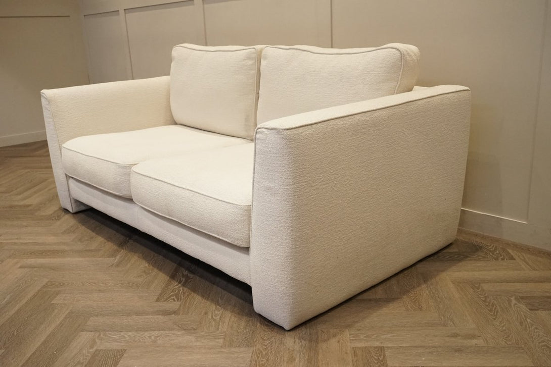 Huxham Large 3 Seater Sofa, Boucle Natural