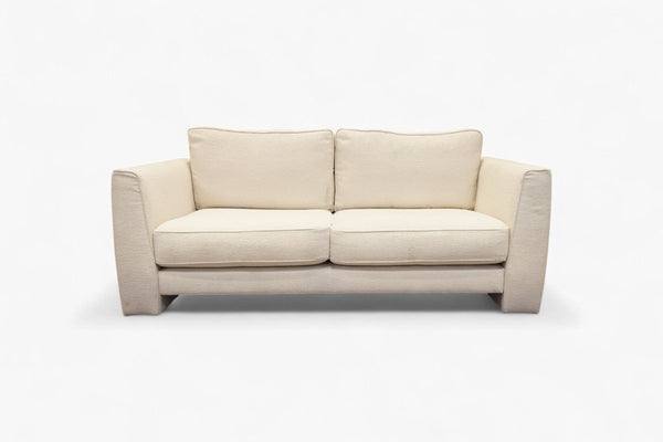 Huxham Large 3 Seater Sofa, Boucle Natural