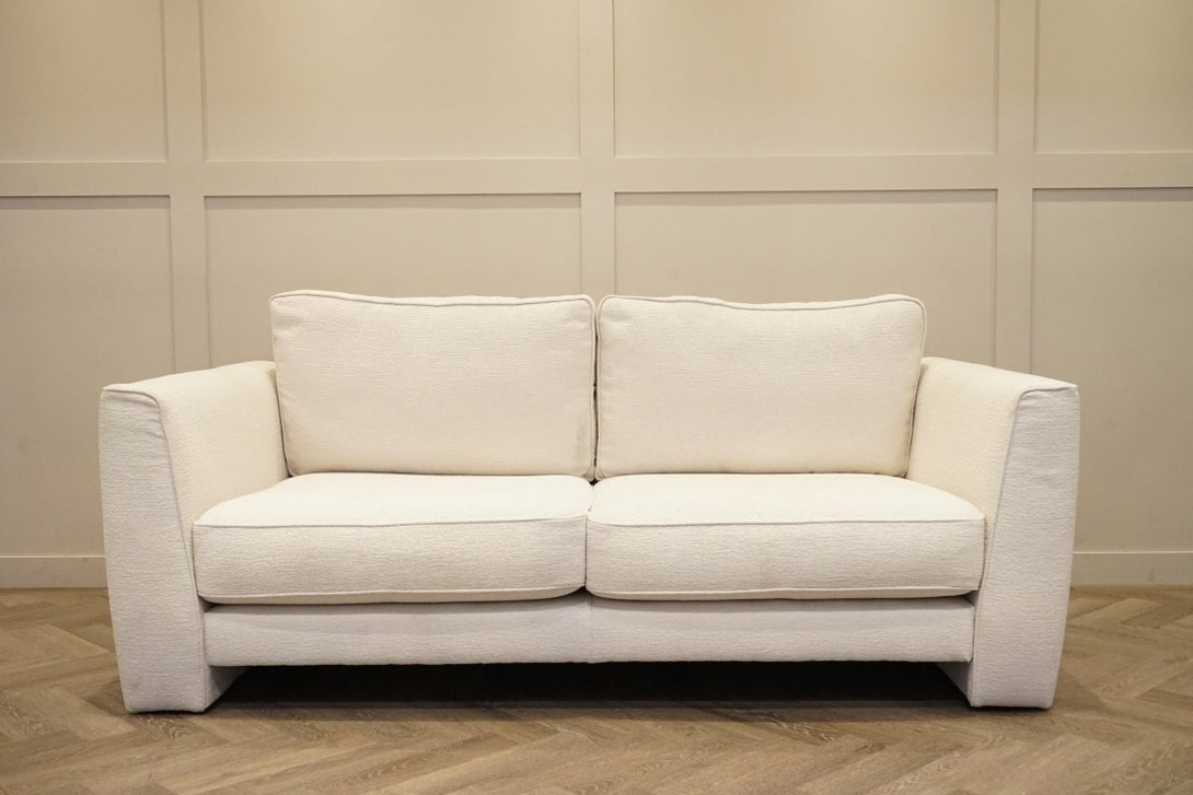 Huxham Large 3 Seater Sofa, Boucle Natural