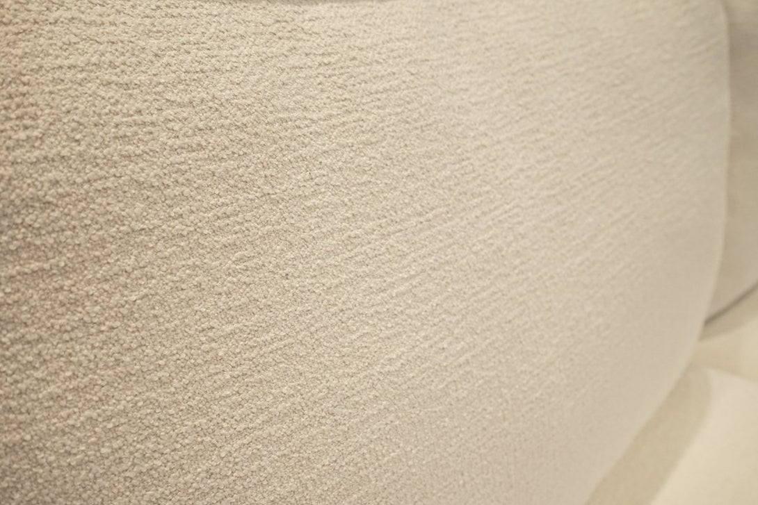 Huxham Large 4 Seater Sofa, Boucle Natural