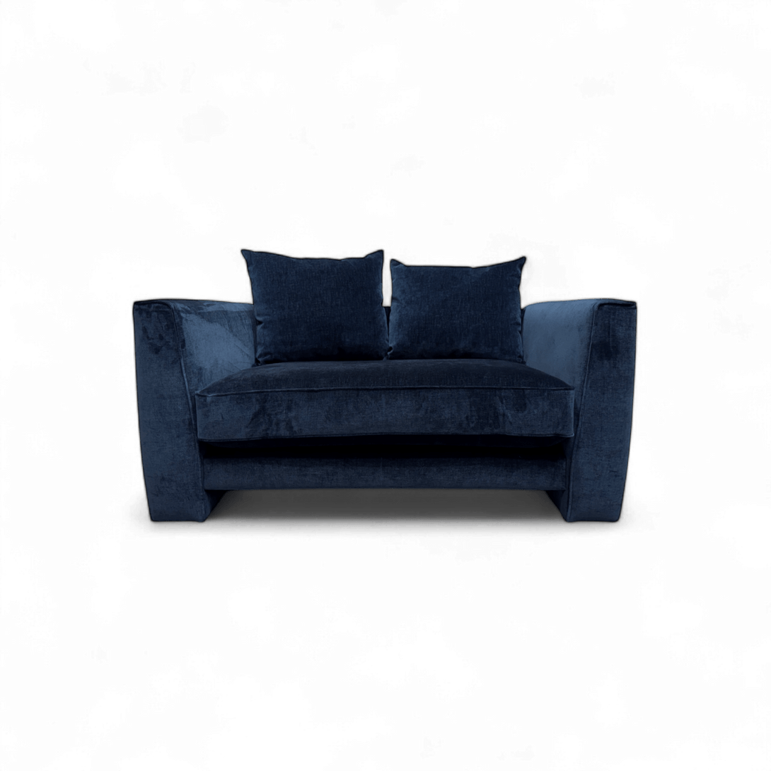 Huxham Loveseat, Luxe Chenille Black