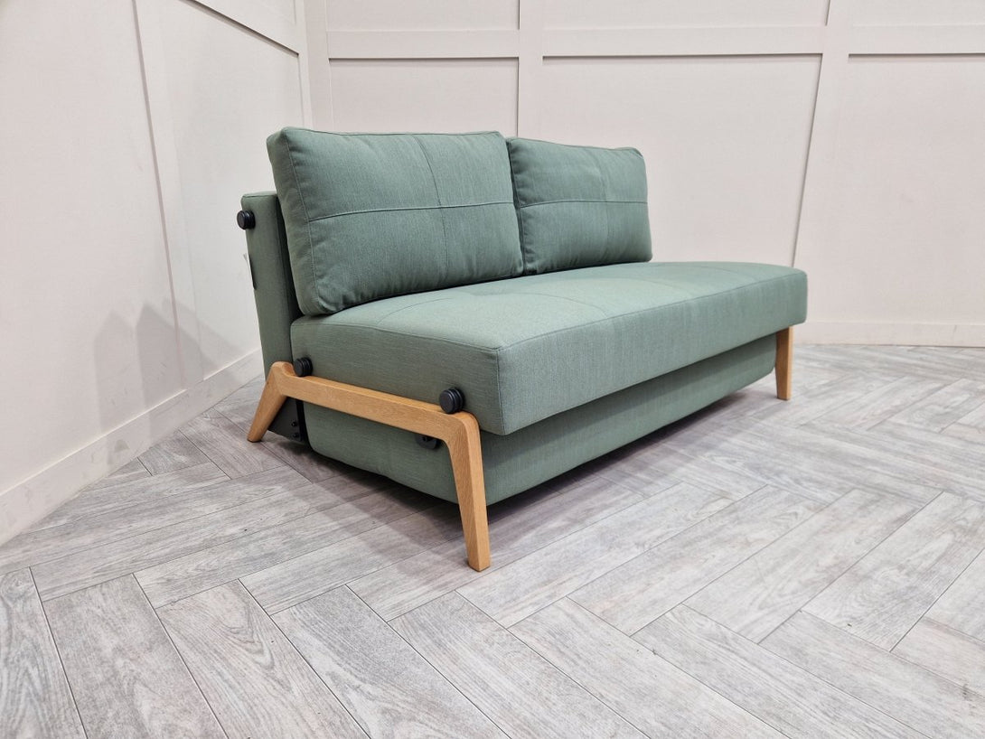 Innovation Living Cubed 140 Sofa Bed, Elegance Green