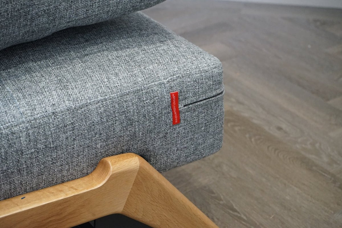 Innovation Living Cubed 90 Armchair Bed, Twist Granite 565