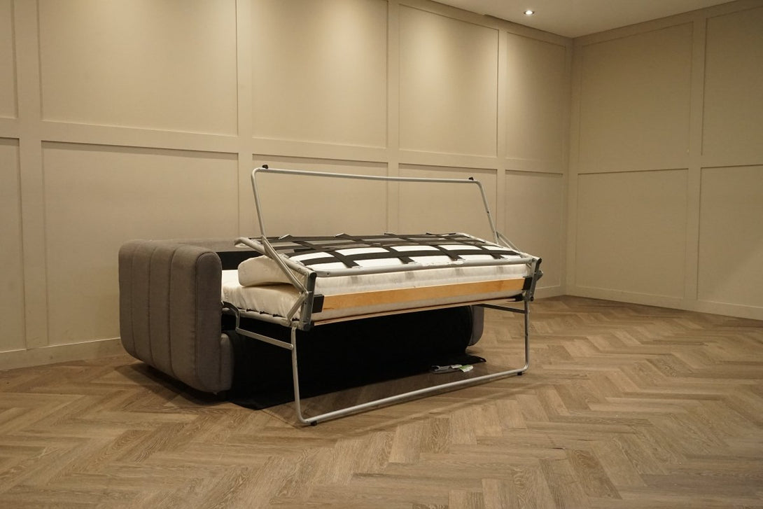 Islington 3 Seater Sofa bed, Smooth Grey