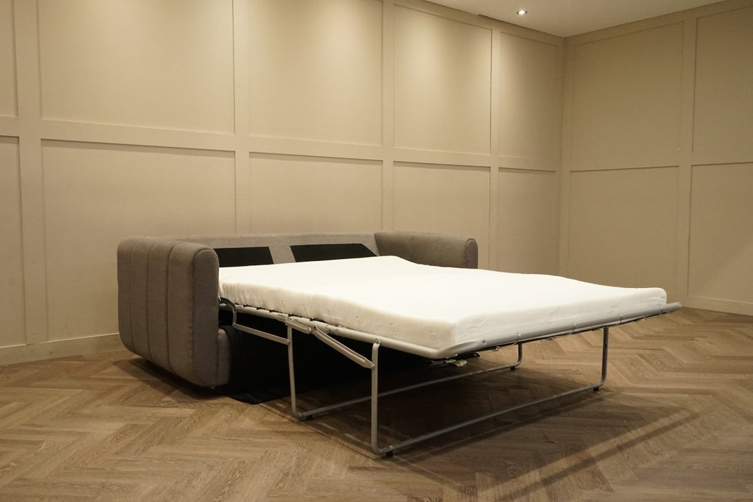 Islington 3 Seater Sofa bed, Smooth Grey