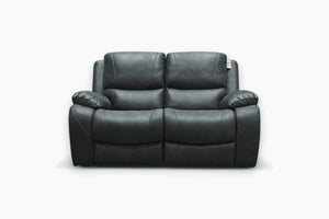 Isobel 2 Seater Manual Recliner Sofa, Endurance Charcoal