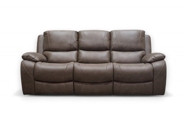 Isobel 3 Seater Manual Recliner Sofa, Endurance Chocolate