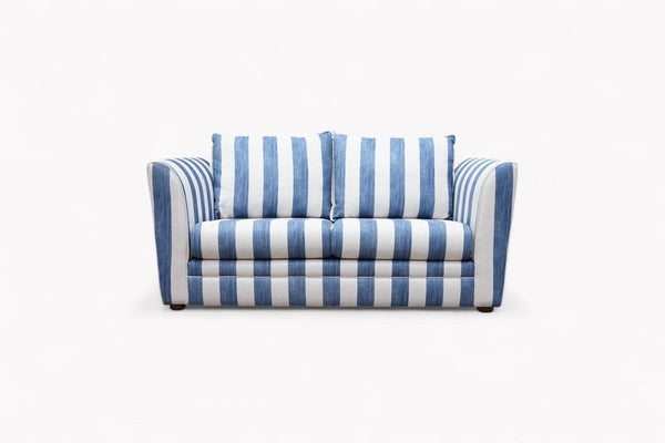 Joules Porthleven 3 Seater Sofa, Stripe Ocean