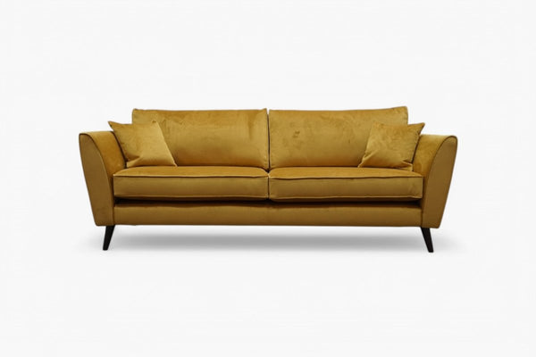 Keswick 4 Seater Sofa, Deluxe Velvet Mustard