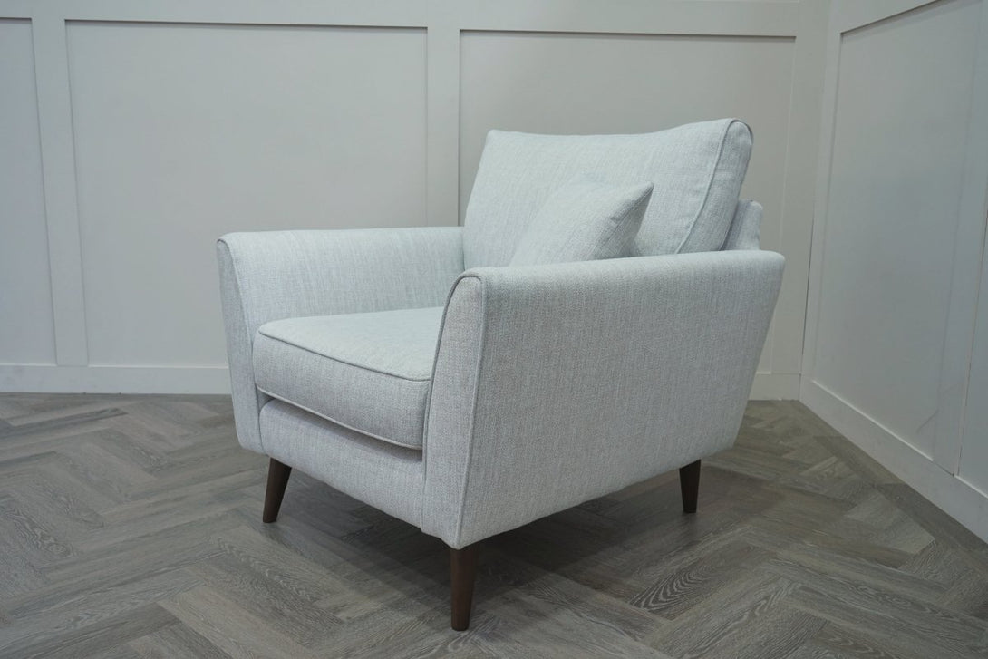 Keswick Armchair, Silver Combination