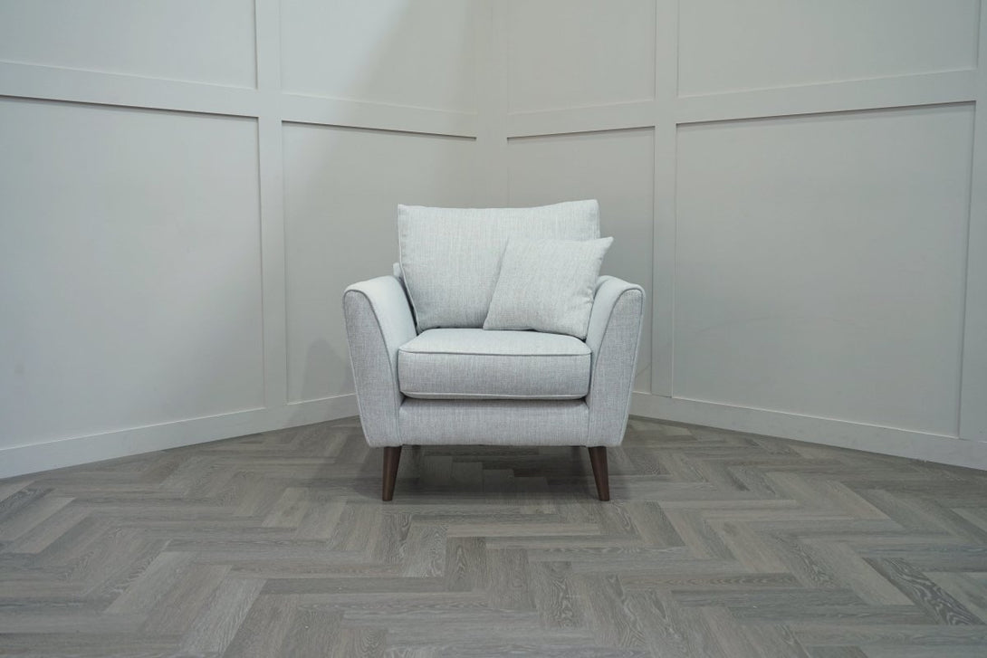 Keswick Armchair, Silver Combination