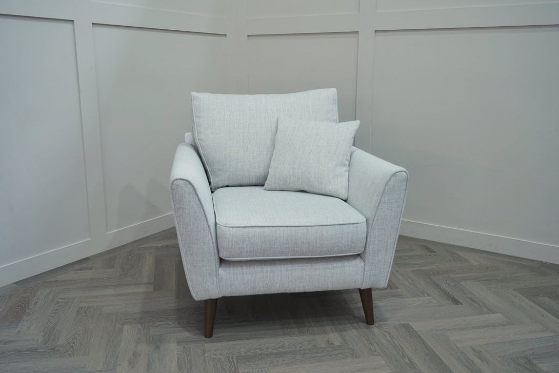 Keswick Armchair, Silver Combination