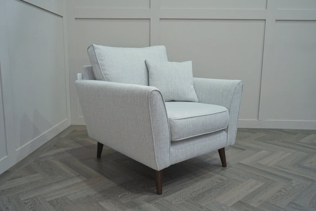 Keswick Armchair, Silver Combination
