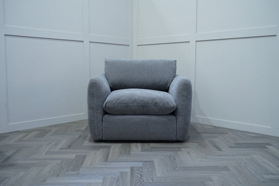 Kinsey Armchair, Steel Grey