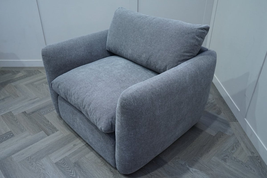 Kinsey Armchair, Steel Grey