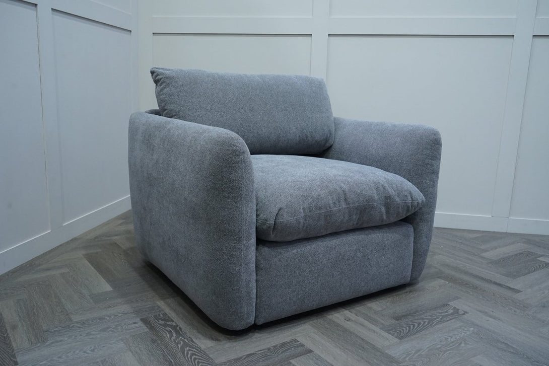 Kinsey Armchair, Steel Grey