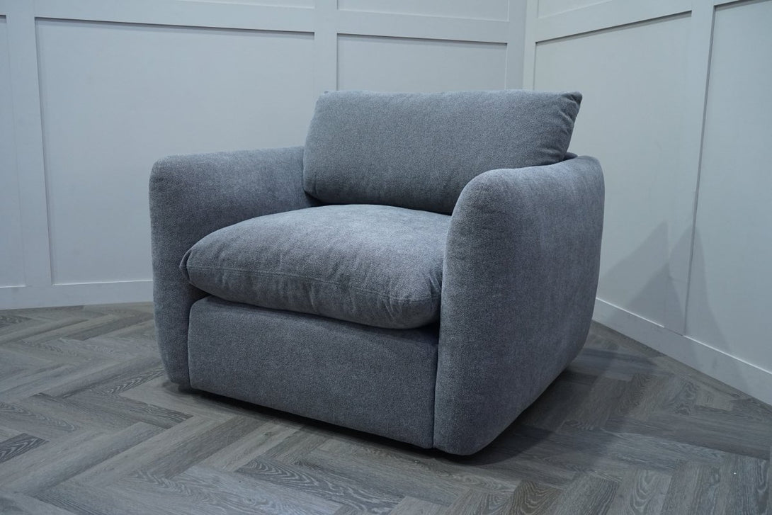 Kinsey Armchair, Steel Grey